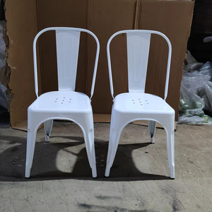 무료 샘플 도매 야외 정원 의자 레스토랑 철 Tolixs 신라 쌓을 수있는 레스토랑 금속 프레임 식당 의자 - Product Image 3