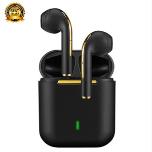 Toptan iyi kulak kulaklık-Iyi ses TWS Bluetooth 5.1 kulaklık J18 Audifonos kulak tomurcukları kulaklık gürültü iptal su geçirmez spor kablosuz kulaklık