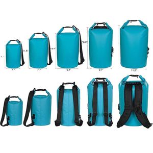 Sac à dos étanche flottant pour camping, survie, natation, PVC, 2L, 5L, 10L, 15L, 20L, 25L, 30L, Ocean Pack - Product Image 2
