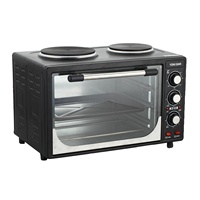 Bonne réputation four électrique ménage petite cuisson pain tarte 30l four électrique avec 2 plaques chauffantes