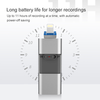 Enregistreur vocal numérique professionnel HD Mini USB enregistrement sonore Audio longue Distance Portable MP3