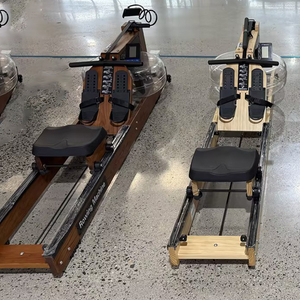Máquina de Remo Inteligente Resistente al Agua para Uso Doméstico, Construcción de Madera de Caucho, Peso Máximo del Usuario 200 kg, <span class=keywords><strong>Fitness</strong></span> Interior de Alta Tecnología - Product Image 4