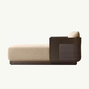 Découvrez des meubles de jardin de luxe modernes similaires en teck pour hôtels, villas et patios – Lit de jour <span class=keywords><strong>extérieur</strong></span> - Product Image 2