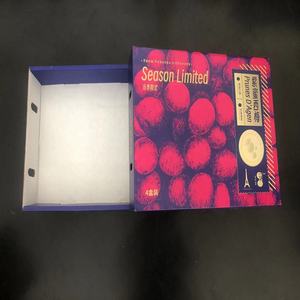 Caja de embalaje de cartón corrugado para manzanas, kiwis, dragón, frutas, verduras, <span class=keywords><strong>naranjas</strong></span> para embalaje de alimentos, diseño en relieve para piensos - Product Image 4