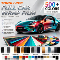 Film de protection de peinture (PPF) TPU auto-cicatrisant, anti-rayures, à changement de couleur, pour carrosserie automobile, plus de 500 couleurs, film de protection de peinture (PPF) TPU pour voiture
