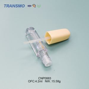 Conteneur de gloss à lèvres avec logo personnalisé, tubes de gloss à lèvres uniques en PETG - Product Image 4