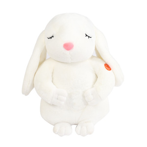 Jouet en peluche lapin endormi personnalisé, jouet en peluche électronique, lapin qui ronfle, jouet en peluche électrique - Product Image 6