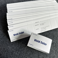 Logo personnalisé emballage de chaussettes, étiquette d'emballage en carton, étiquette d'emballage en papier de luxe, étiquette volante pour 1/2/3 paires