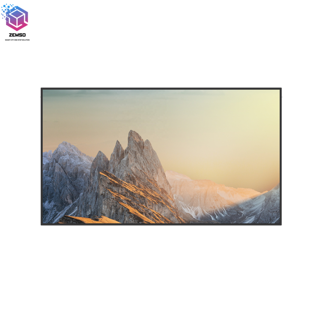 43" Wall Mounted LCD TV Screen, Smart LCD Digital Signage Indoor Menu Board Window Display Advertising Screen