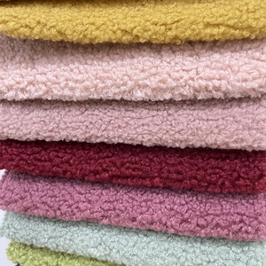 Tela de tapicería de terciopelo de lujo de fabricante moderno, forro polar de peluche unido con tela de forro polar de peluche - Product Image 4