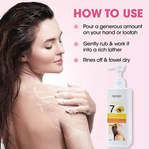 <span class=keywords><strong>Gel</strong></span> <span class=keywords><strong>Douche</strong></span> Nettoyant Profond Hydratant Rafraîchissant Marque Blanche Papaye et Miel Réducteur de Pigmentation Blanchissant - Product Image 6