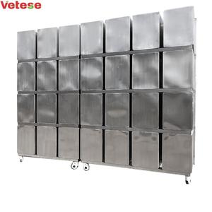 Kafesleri paslanmaz çelik kafes toptan veteriner kafes köpek tekerlekler evcil hayvan taşıyıcıları - Product Image 6