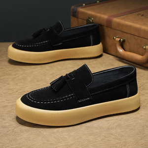 Chaussures décontractées IStapromo Gifts, à enfiler, avec motif uni, polyvalentes, chaussures de mode pour hommes - Product Image 4