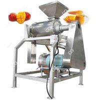 Ligne de production industrielle de machines de fabrication de purée de mangue, de confiture et de jus de mangue en acier inoxydable à haute efficacité
