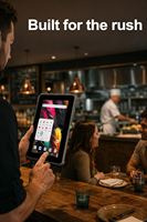 Tableta Robusta Android 14 de 10 Pulgadas con NFC GMS para Terminal de Pago Minorista, Tableta POS para Servicios de Tienda