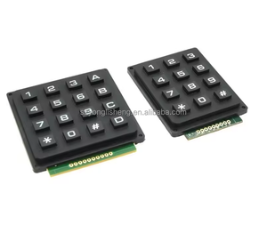 Stock 4x4 3x4 matrice tastiera modulo di utilizzare chiave PIC AVR timbro <span class=keywords><strong>Sml</strong></span> 4*4 3*4 tasti di plastica interruttore - Product Image 2