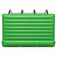 Juego Inflable de Fútbol Zoológico FUN BOUNCE - Material de PVC Ecológico para Juegos al Aire Libre