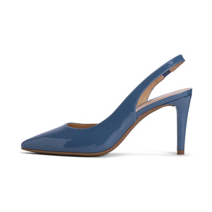 Customized Label Pointed Toe Party Wear D'Orsay Slingback Ladies High Heel <b>Sandals</b> - Product Image 2
