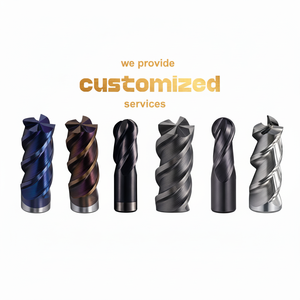 Fresa de Carburo de Tungsteno de 4 Filos con Recubrimiento AlTin, OEM/ODM Disponible para Mecanizado CNC - Product Image 1