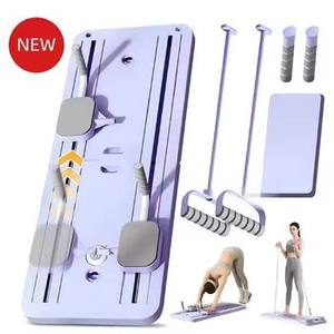 Tablero <span class=keywords><strong>de</strong></span> Fitness Pilates portátil ajustable para el hogar Placa <span class=keywords><strong>de</strong></span> reacondicionamiento abdominal multifuncional para uso en <span class=keywords><strong>estudio</strong></span> y gimnasio - Product Image 1