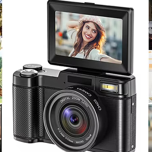 Digital Camera, 48M Supply 4K High-definition Camcorders, Professional Top-quality Handheld <b>Card</b> up to 128GB - Product Image 1