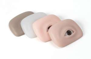 Profession elles 5D Silikon-Augen modell Weiches Silikon-Make-up Übungs augen für das Künstler training Permanentes Make-up-Werkzeug - Product Image 4