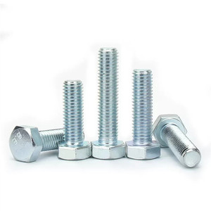 Vis hexagonales et écrous en acier inoxydable et en acier au carbone zingué noir/plat DIN933/DIN931 M12/<span class=keywords><strong>M13</strong></span> Classe 8.8 - Product Image 5