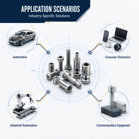 Vis à tête cylindrique en acier inoxydable A2-70, pièce CNC de précision, vis à molette pour machine, de qualité professionnelle éprouvée