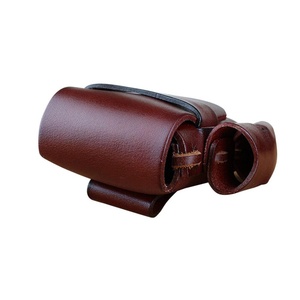 Pochette à cigarettes et tabac en cuir pleine fleur tanné végétal, format compact, en promotion - Product Image 6