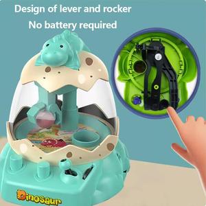 Jouet grue à œufs de dinosaure en plastique TPR, jeu pour enfants de 4 à 6 ans, assemblage requis, ensemble de jeu sur le thème du monde jurassique - Product Image 4