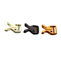 Boucle de ceinture de sécurité en alliage d'aluminium moulé sur mesure, pièces de rechange pour ceinture de sécurité automobile, vente en gros d'usine OEM