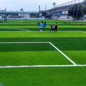 Césped artificial con certificación de calidad de 50mm para fútbol, campo deportivo, césped sintético para <span class=keywords><strong>Cancha</strong></span> de campo de fútbol - Product Image 5