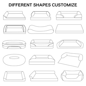 Cama Ortopédica para Perros Grandes - Espuma de Soporte, Funda Extraíble y Lavable, Base Antideslizante Resistente al Agua, Colores Personalizables - Product Image 6