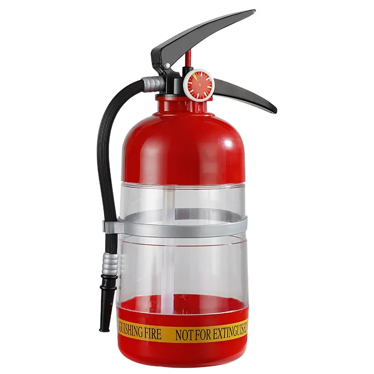 Bomba de pressão em forma de extintor de incêndio, dispensador de água e cerveja, barril de cerveja