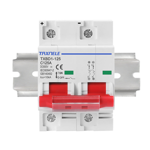 Taxnele <span class=keywords><strong>DC</strong></span>ミニサーキットブレーカー 2P 600V 80A/100A/125A 太陽光発電システム用 保護スイッチ - Product Image 3