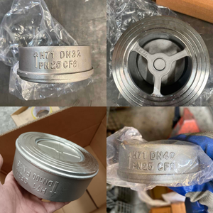 Dkv SS304/316 Đĩa đơn không quay trở lại Wafer Loại Nâng kiểm tra van PN16 thép không gỉ 201 304 316 Wafer đĩa một chiều kiểm tra van - Product Image 4