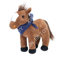 Peluche cheval en coton PP personnalisable, jouet en peluche cheval de simulation, peluche avec services OEM ODM