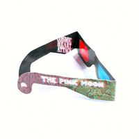 Lunettes d'éclipse solaire personnalisées 2026 durables et tendance, vente en gros d'usine, lunettes d'éclipse en carton avec logo personnalisé, en papier S