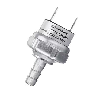 สวิตช์แรงดันสำหรับเครื่องไถพรวน 160-200Psi 12-220V เครื่องอัดอากาศเกลียว G1/4 - Product Image 1