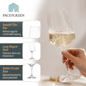 <span class=keywords><strong>Copa</strong></span> de Vino Tinto Elegante PACETGREEN, <span class=keywords><strong>Copa</strong></span> de Cristal con Tallo Largo, Libre de Plomo, para Degustación en Restaurantes de Lujo - Product Image 3