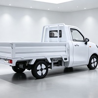 Véhicule électrique à quatre roues blanc, véhicule de mobilité domestique, camionnette électrique pure à énergie nouvelle de Chine