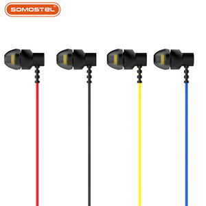 Somostel Nuevo SMS-CS10 <span class=keywords><strong>Auriculares</strong></span> con Cable de 3.5mm, Diseño Intrauditivo, Control con Cable y Micrófono para Teléfono Móvil - Product Image 4