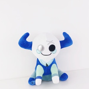 Nuevo juego de peluche Phighting Brother, juguete de peluche periférico, muñeco de <span class=keywords><strong>toro</strong></span> de doble cuerno de 22CM - Product Image 6