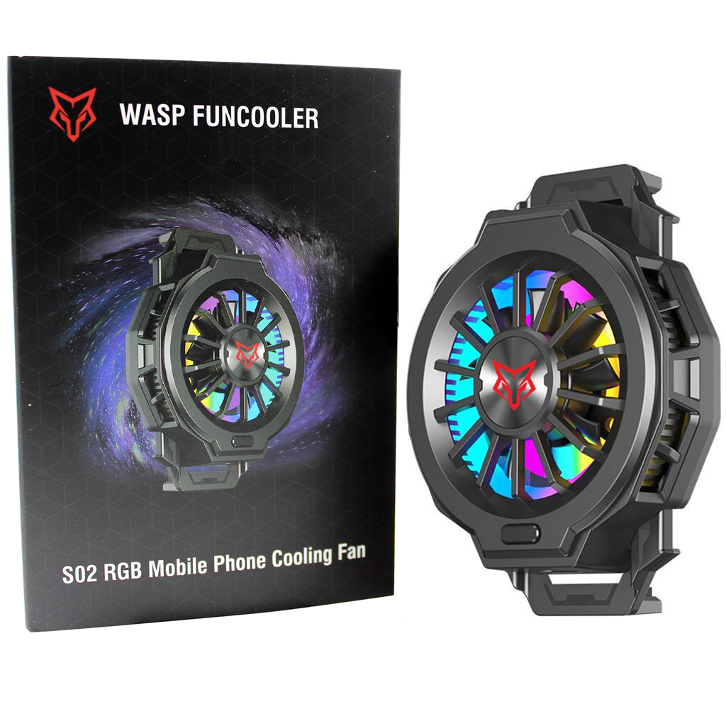 Сарафокс S02 радиатор для мобильного телефона Портативный игровой кулер беспроводная ручка для телефона мини-контроллер с охлаждающим вентилятором для PUBG Mobile