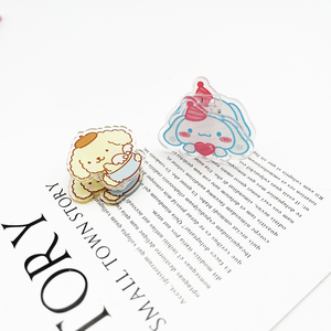 Hiệu Suất Cao Tùy Chỉnh Dễ Thương Phim Hoạt Hình Kawaii Anime Acrylic Giấy <span class=keywords><strong>Clip</strong></span> Nhà Máy Cổ Phiếu Với Kẹp Loại - Product Image 6