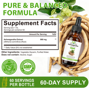 SOLOTREE 60 ml Gotas <span class=keywords><strong>de</strong></span> Extracto <span class=keywords><strong>de</strong></span> <span class=keywords><strong>Ashwagandha</strong></span>, Suplemento <span class=keywords><strong>de</strong></span> Fibra Dietética, Apoyo para un Sueño Reparador, Gotas Líquidas <span class=keywords><strong>de</strong></span> <span class=keywords><strong>Ashwagandha</strong></span> Orgánica Silvestre - Product Image 3