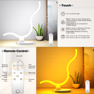 Led bàn đèn đọc sách ánh sáng nghiên cứu bàn đèn bảng đèn cho nghiên cứu phòng ngủ phòng khách lampara de escritorio lampada da scrivania - Product Image 4