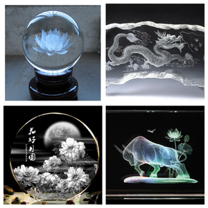 Mini machine de <span class=keywords><strong>gravure</strong></span> laser <span class=keywords><strong>3D</strong></span> interne pour photo cristal <span class=keywords><strong>plexiglas</strong></span> modèle portable économique - Product Image 6