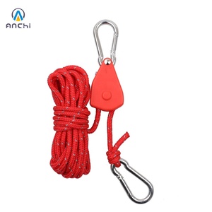 1 <span class=keywords><strong>sangle</strong></span> d'arrimage à cliquet de 4 m <span class=keywords><strong>avec</strong></span> mousquetons et corde réfléchissante, capacité de rupture de 34 kg - Product Image 3