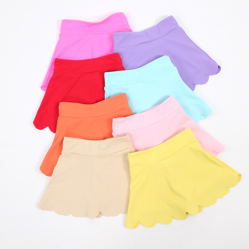 High Quality Spandex Nylon Skirted Dance